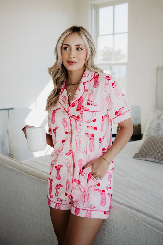 Western Boots Women's Pajamas