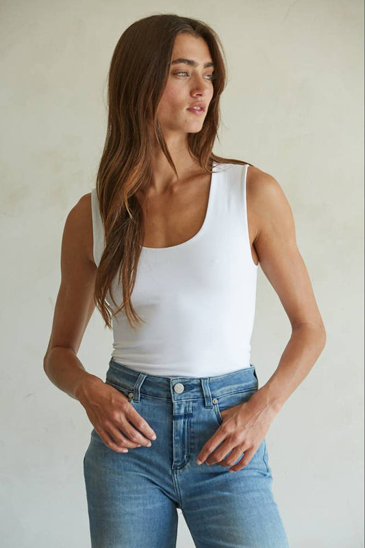 Jo Scoop Neck Tank