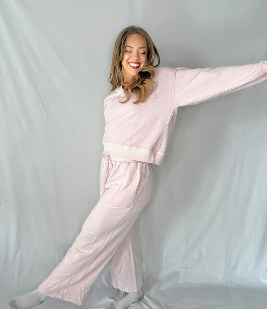 Greyson Wide Leg Sweatpant