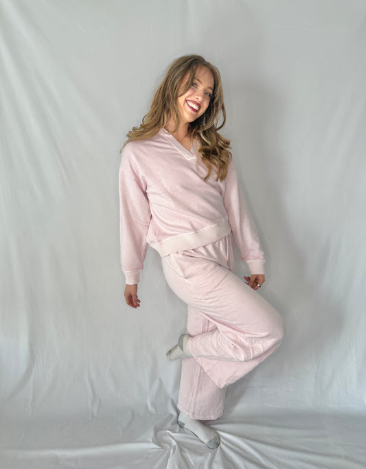Greyson Wide Leg Sweatpant
