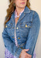 Mateo Cropped Denim Jacket