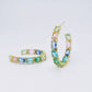 Pastel Dreams Hoop Gold 
